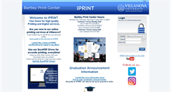 Desktop Screenshot of iprint.villanova.edu